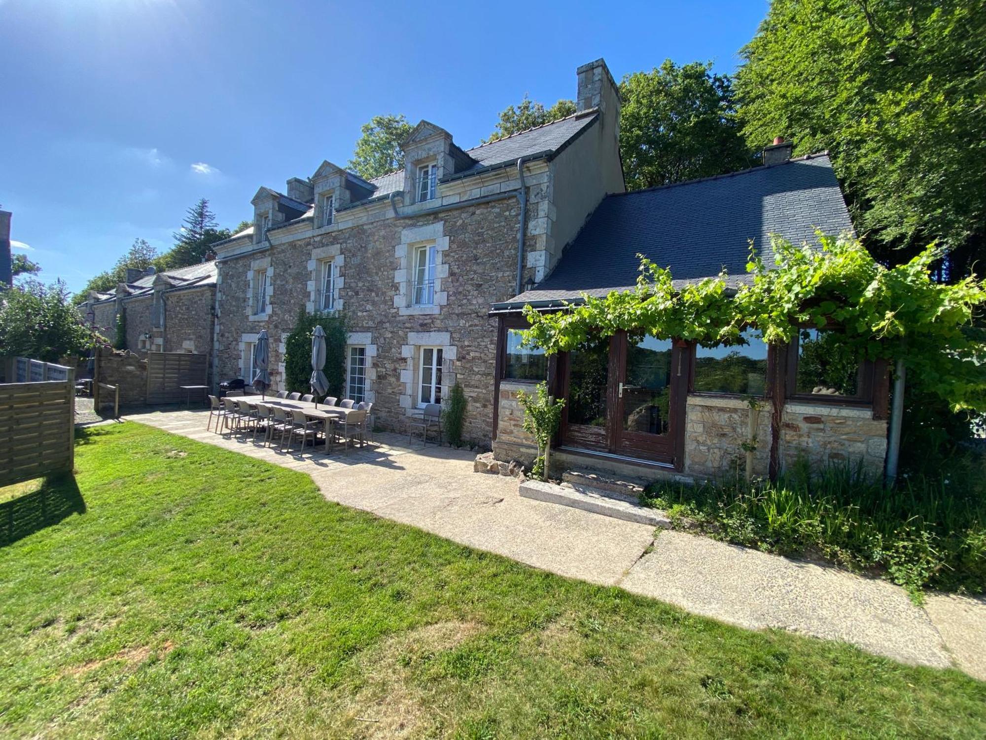 منزل الضيف La Chapelle-Neuve   في Domaine De Lann Kerhuerh المظهر الخارجي الصورة